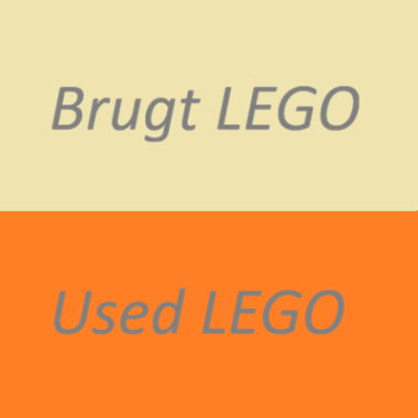 Brugt LEGO