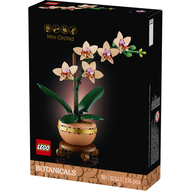 LEGO Bontanicals 10343 Mini-orkid�
