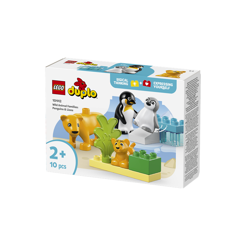LEGO Duplo 10442 Vilde dyrefamilier: pingviner og l�ver