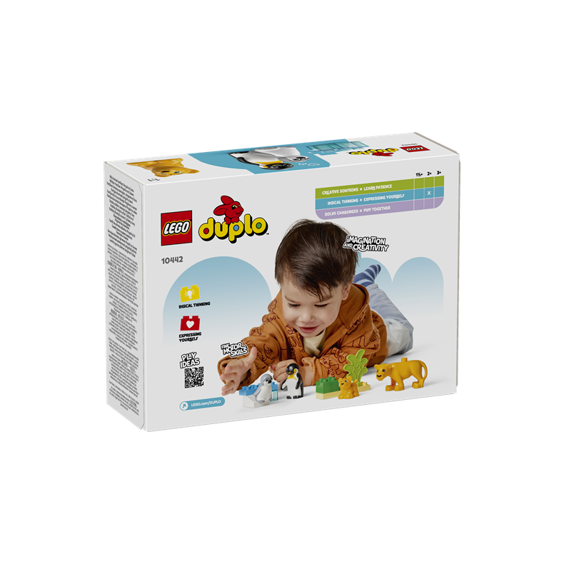 LEGO Duplo 10442 Vilde dyrefamilier: pingviner og l�ver