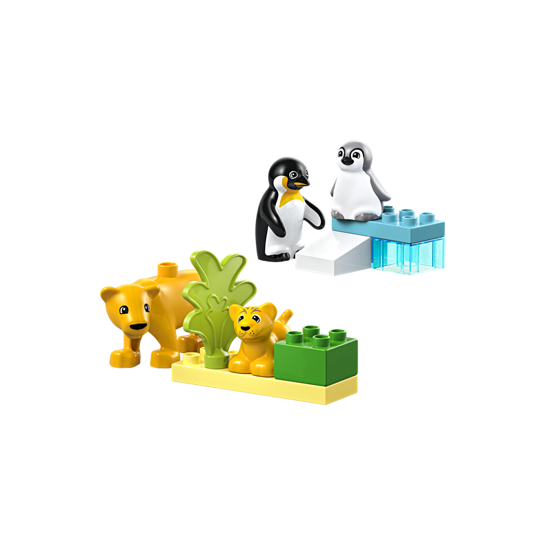 LEGO Duplo 10442 Vilde dyrefamilier: pingviner og l�ver