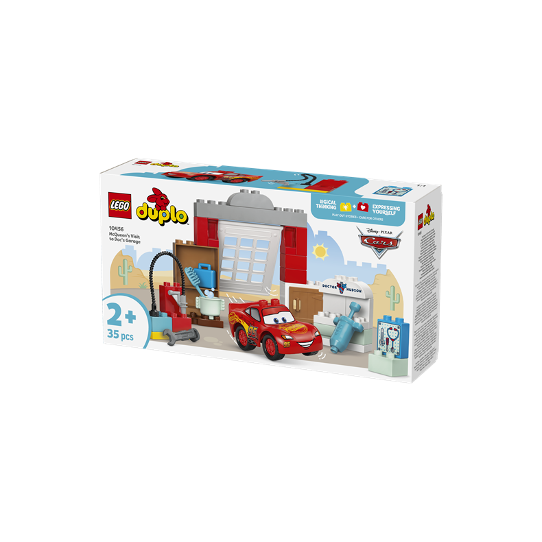 LEGO Duplo 10456 Lynet McQueens bes�g i Docs v�rksted