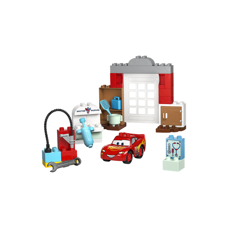LEGO Duplo 10456 Lynet McQueens bes�g i Docs v�rksted