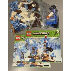 BRUGT S�T - LEGO MINECRAFT 21131 Isspidserne