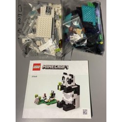 BRUGT S�T - LEGO MINECRAFT 21245 Panda reservatet