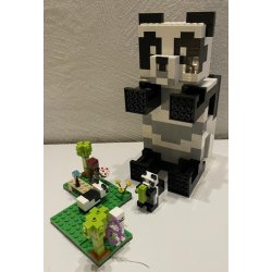 BRUGT S�T - LEGO MINECRAFT 21245 Panda reservatet