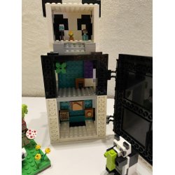 BRUGT S�T - LEGO MINECRAFT 21245 Panda reservatet