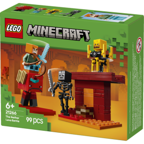 LEGO Minecraft 21266 Nether-lavakampen