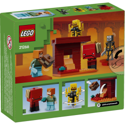LEGO Minecraft 21266 Nether-lavakampen