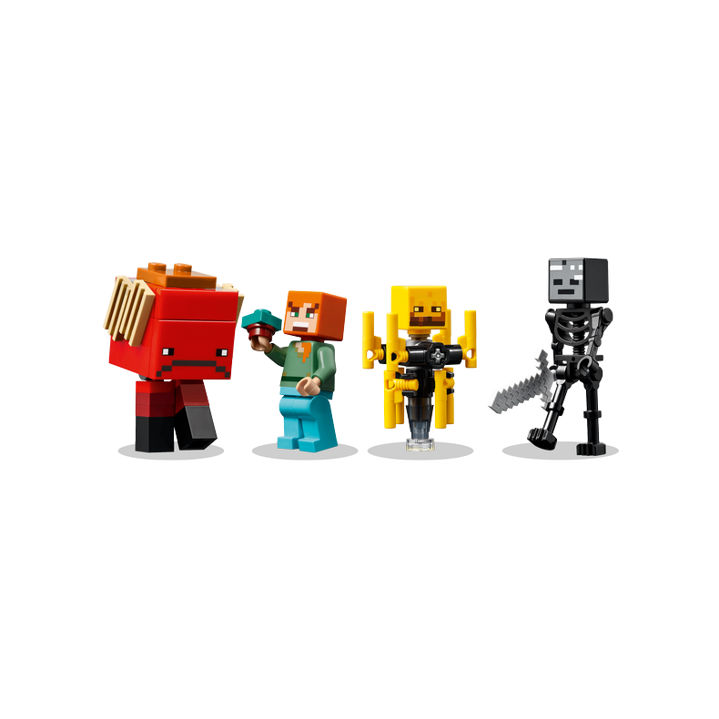 LEGO Minecraft 21266 Nether-lavakampen