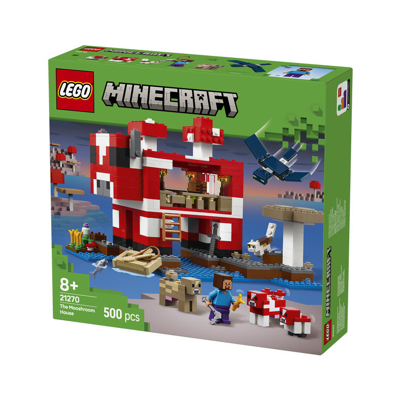 LEGO Minecraft 21270 Mooshroom-huset