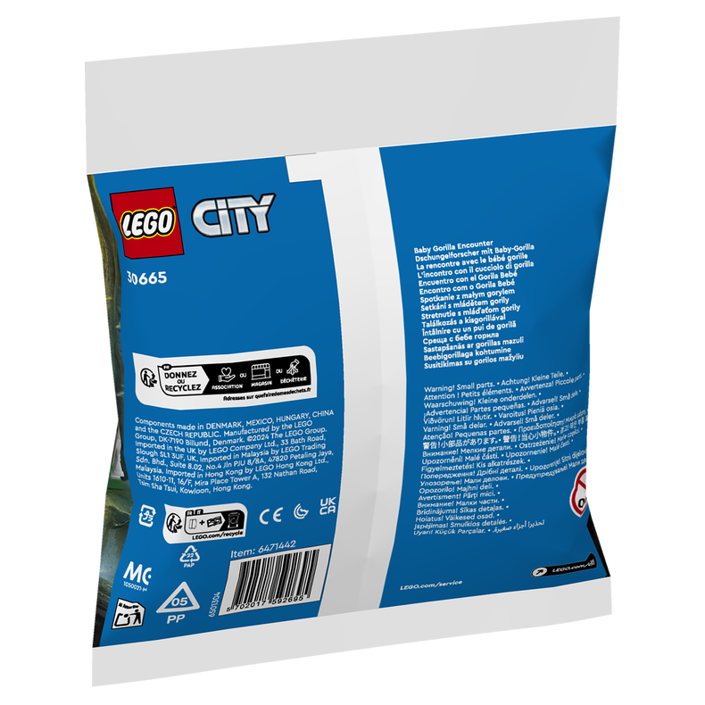 LEGO City 30665 M�de med gorillaunge