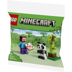 LEGO Minecraft 30672 Steve og pandaunge