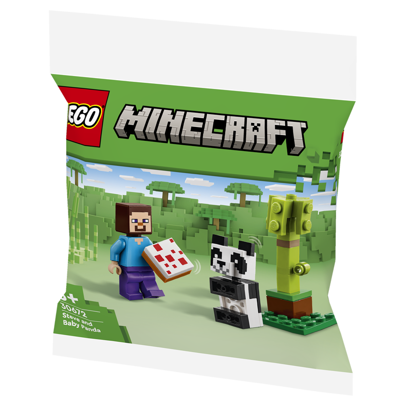 LEGO Minecraft 30672 Steve og pandaunge