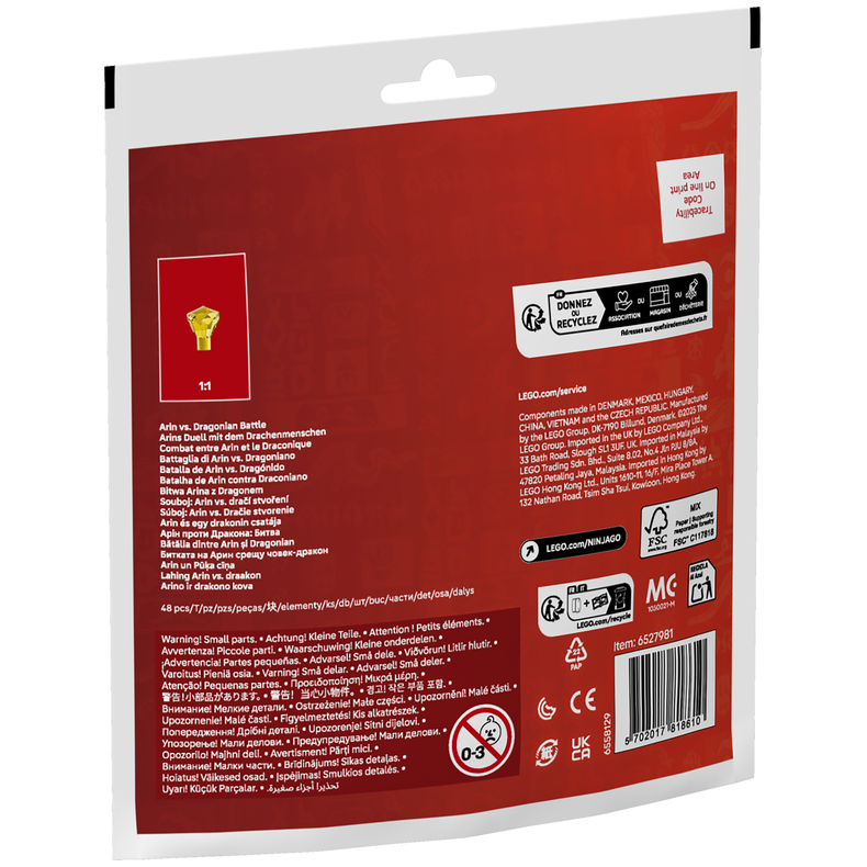 LEGO Ninjago 30700 Kamp mellem Arin og dragonianer