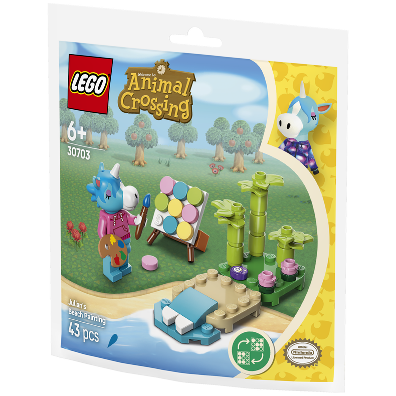 LEGO Animal crossing 30703 Strandmaleri med Julian