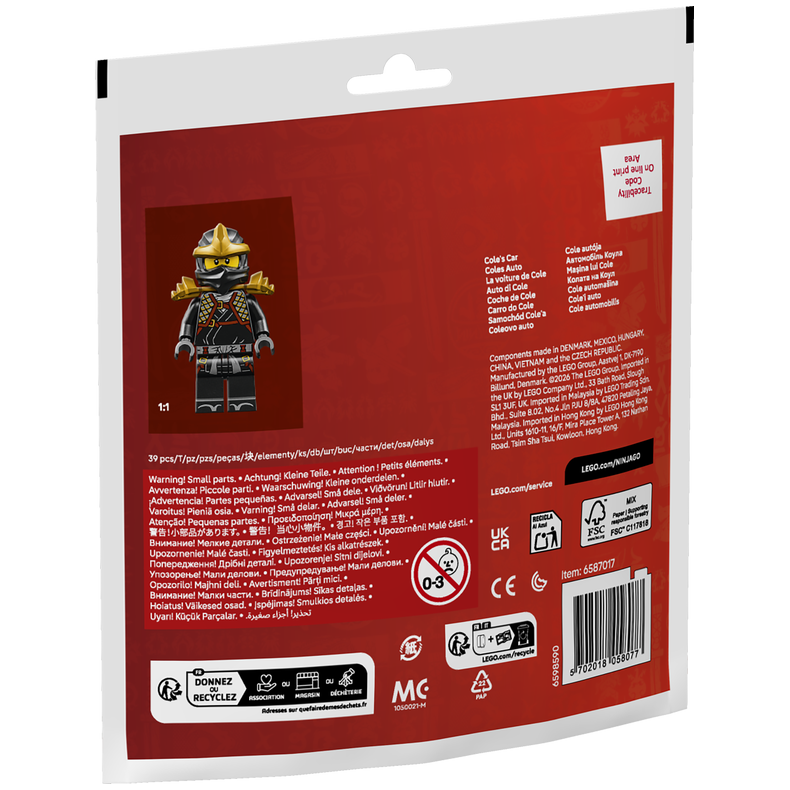 LEGO Ninjago 30723 Coles ninjabil