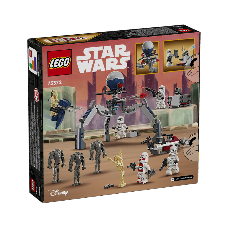 LEGO Star wars 75372 Battle Pack med klonsoldater og kampdroider