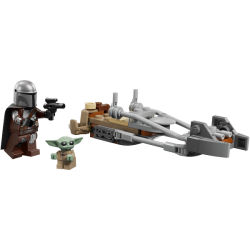 LEGO Star wars 75436 Mandalorianeren og Grogus speederbike