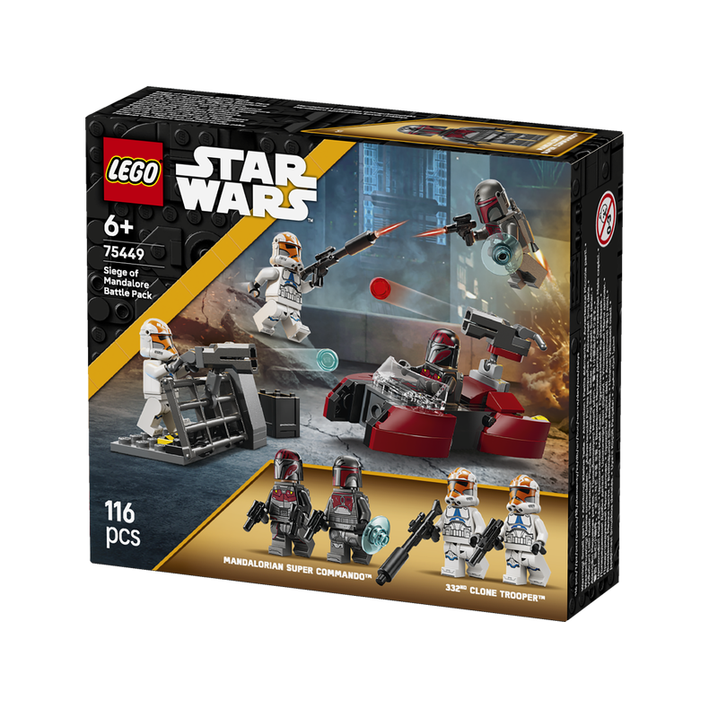 LEGO Star wars 75449 Battle Pack med belejringen af Mandalore
