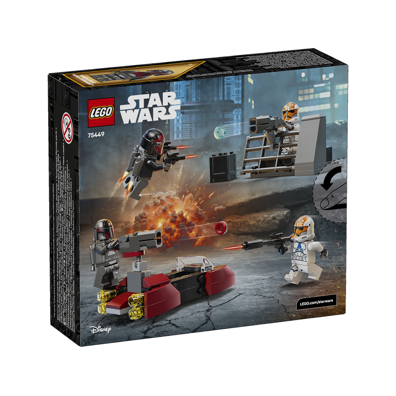 LEGO Star wars 75449 Battle Pack med belejringen af Mandalore
