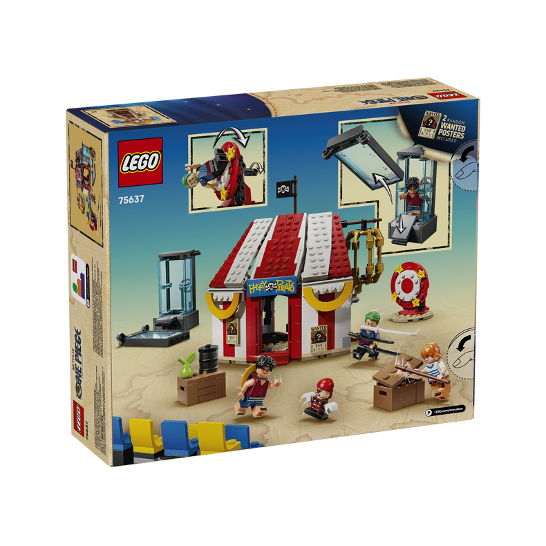 LEGO One piece 75637 Klovnen Buggys cirkustelt