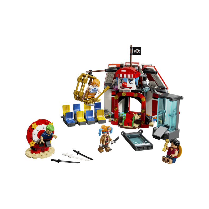 LEGO One piece 75637 Klovnen Buggys cirkustelt
