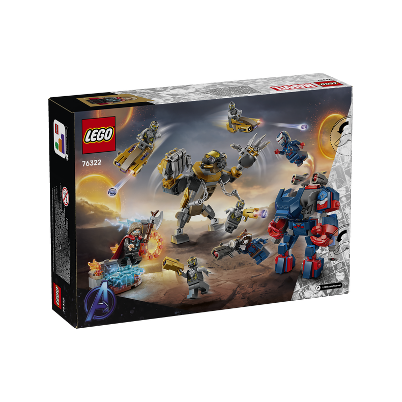 LEGO Super heroes 76322 Avengers: Endgame Thor mod chitauri