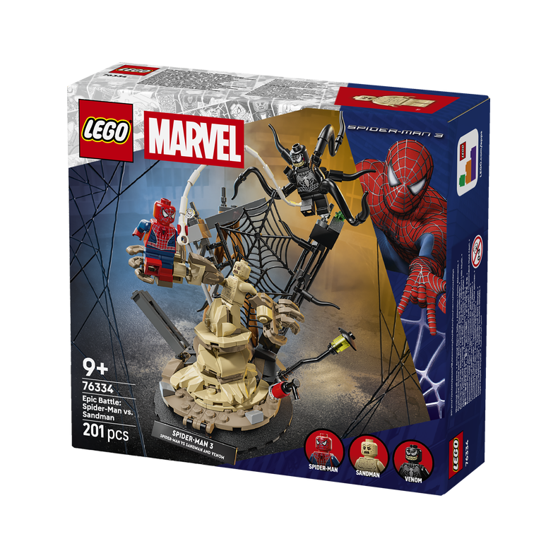 LEGO Super heroes 76334 Episk kamp: Spider-Man mod Sandman