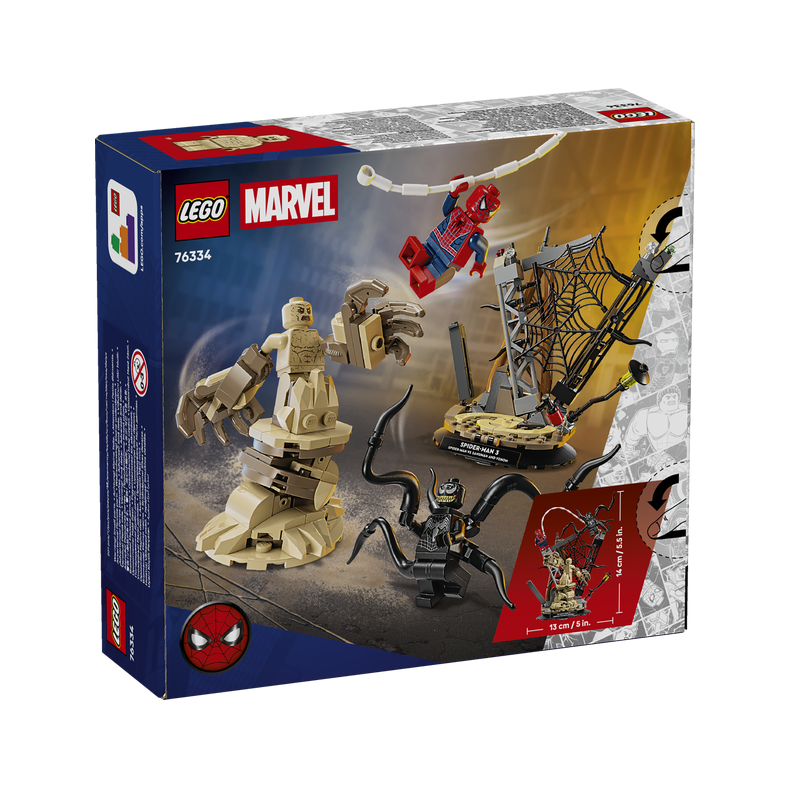 LEGO Super heroes 76334 Episk kamp: Spider-Man mod Sandman