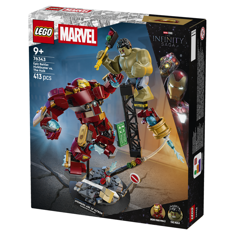 LEGO Super heroes 76343 Episk kamp: Hulkbuster mod Hulk