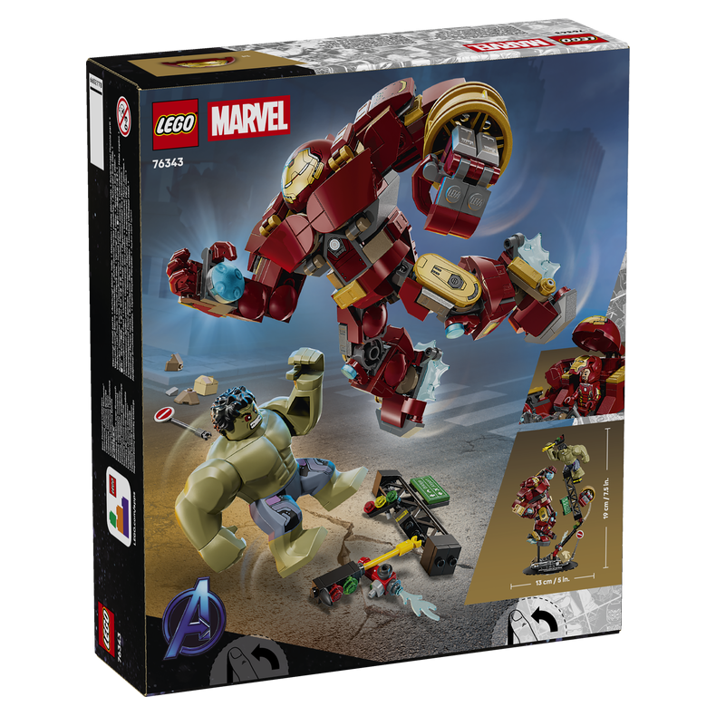 LEGO Super heroes 76343 Episk kamp: Hulkbuster mod Hulk