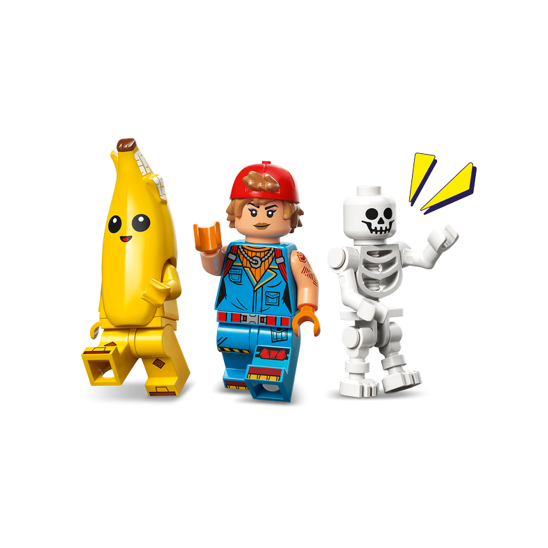 LEGO Fortnite 77075 Peely og Sparkplugs lejr