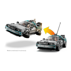 LEGO Speed champions 77256 Tidsmaskinen fra Tilbage til fremtiden