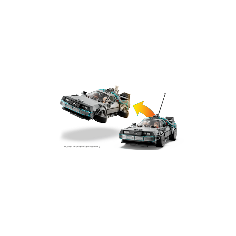 LEGO Speed champions 77256 Tidsmaskinen fra Tilbage til fremtiden