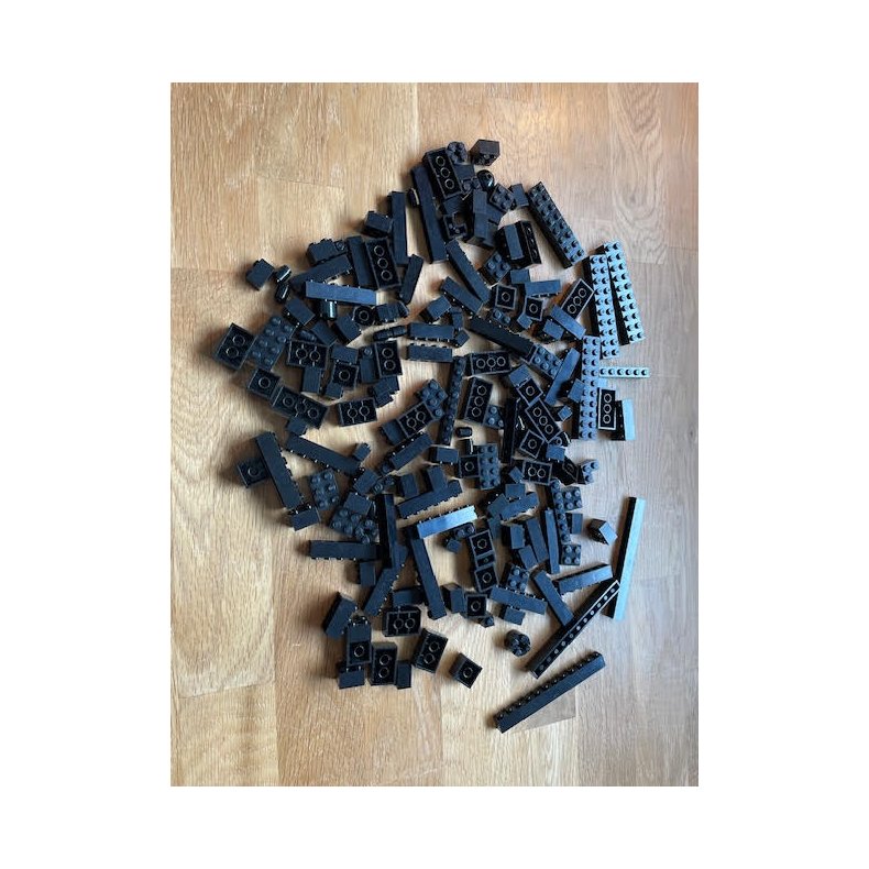 Brugt LEGO Klodser, Sorte 001