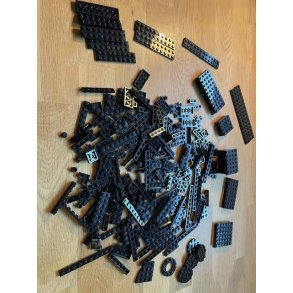 Brugt LEGO Plader, Sorte 001