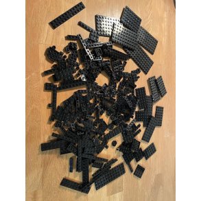 Brugt LEGO Plader, Sorte 002